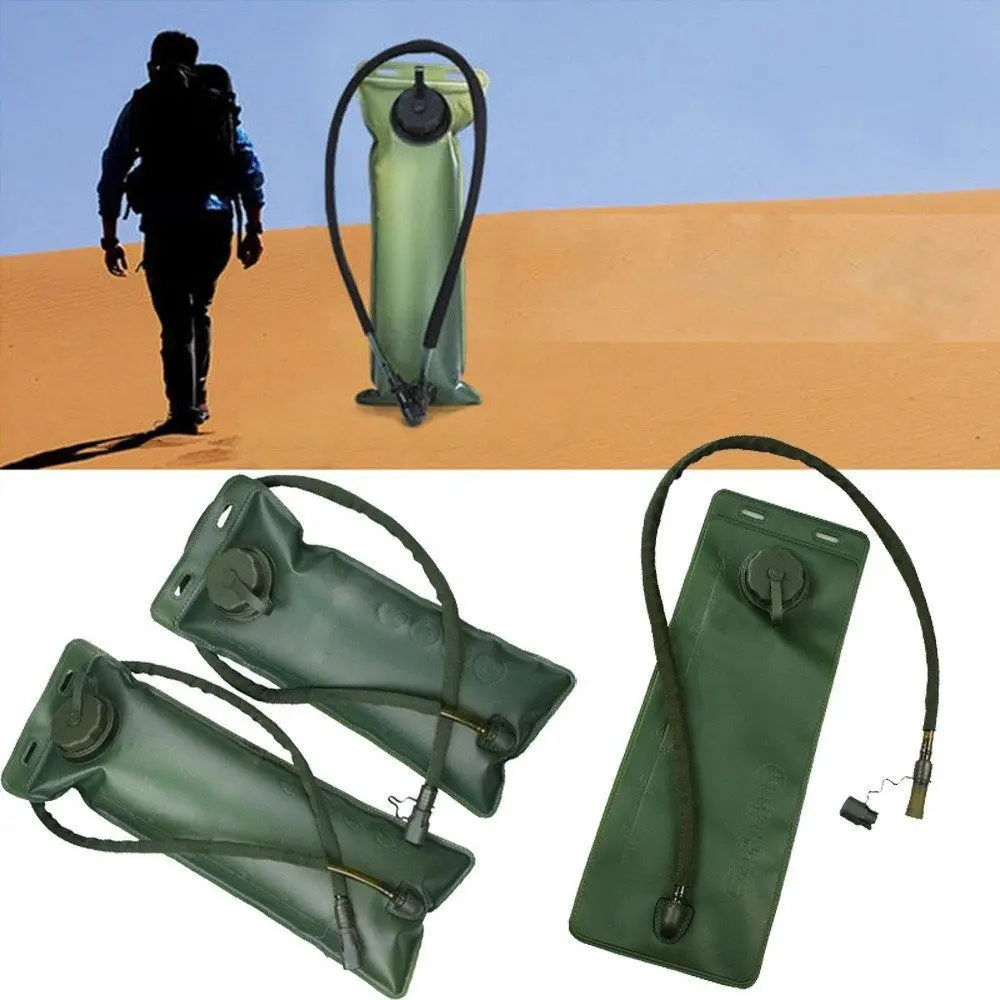 Depósito de agua de vejiga de agua de gran capacidad, paquete de hidratación de diseño plegable, bolsas de agua verdes profesionales, mochila de hidratación - imagen 3