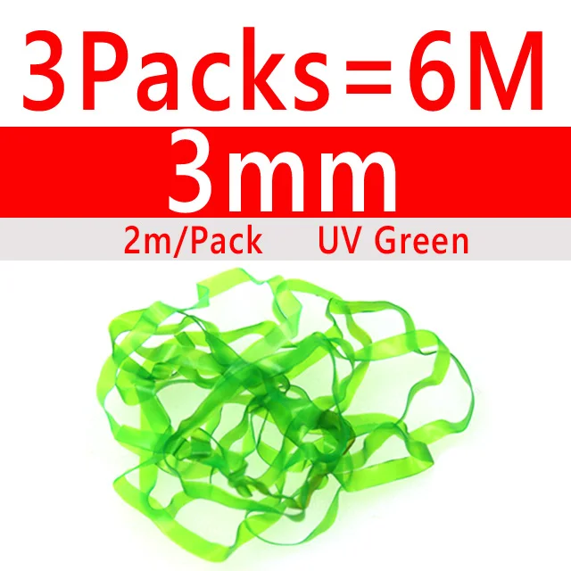 3packs 3mm UV Green