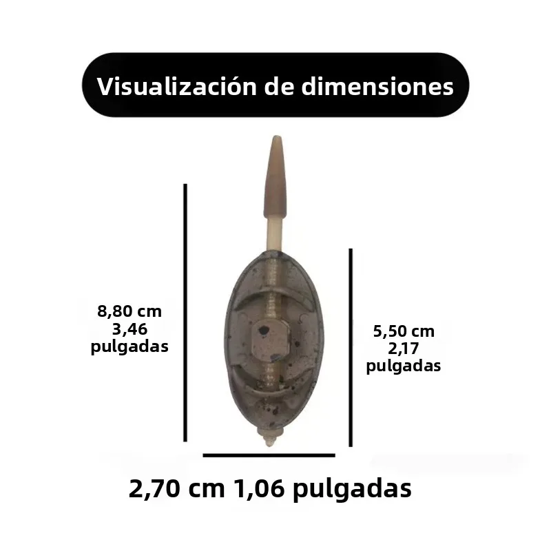Alimentadores Method Feeder – Aleación zinc antioxidante para carpa - imagen 3