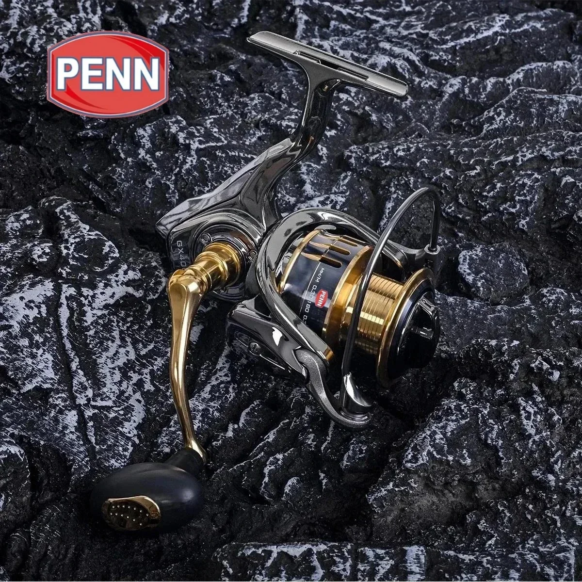Carrete de pesca PENN GX1000-7000 con 13 + 1 rodamientos de alta gama, arrastre máximo de 25 kg y regalo de sedal de PE adicional - imagen 4