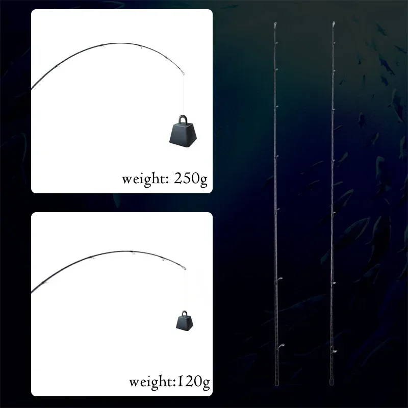 Mavllos RDM caña giratoria de pesca de lubina señuelo 7-21g línea 7-25lb luz de acción rápida 30T caña giratoria de trucha de carbono, caña de pescar de ave - imagen 3