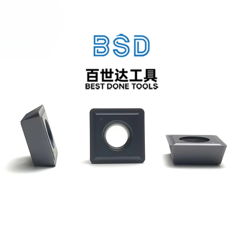Herramientas de perforación de SPMG140512-DG, inserto de carburo, fresado Cnc, inserto de taladro Indexable, inserto de taladro SPMG U - imagen 5
