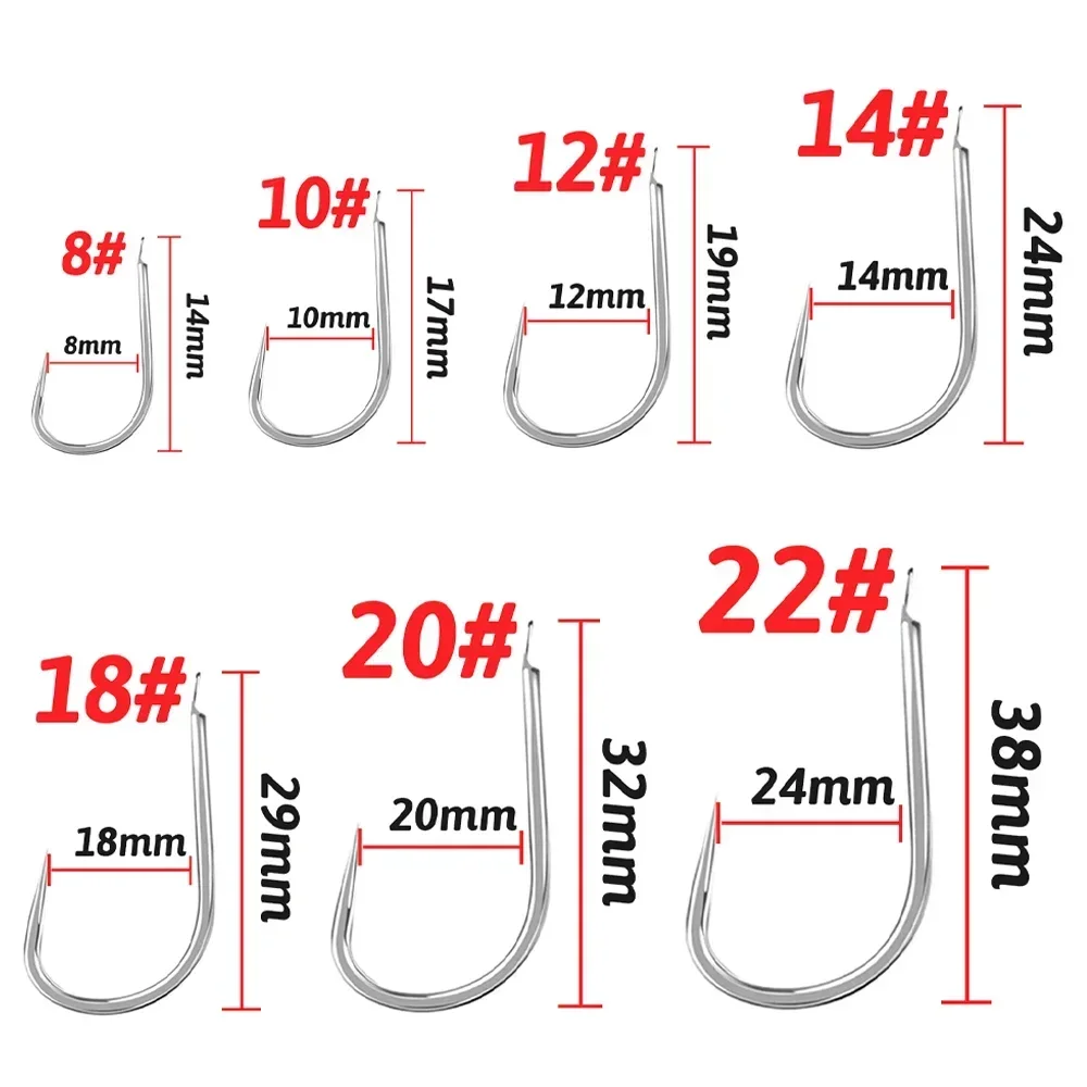 10 pares de anzuelo de asistencia de plantilla fundida, ángulo de acero rico en carbono, hilo de púas, aparejos de Pesca de plumas, herramienta de Jigging lento, señuelo de Pesca, anzuelo - imagen 2