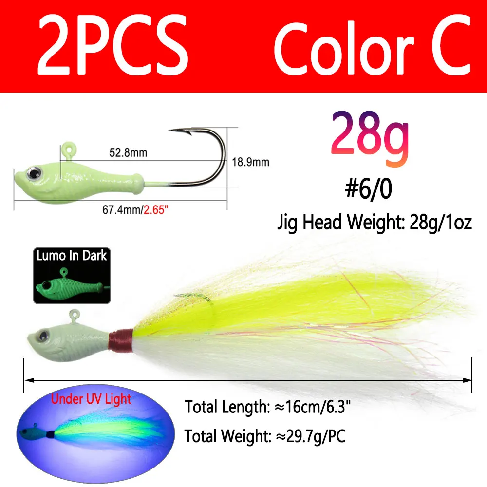 28g 2pcs Col C