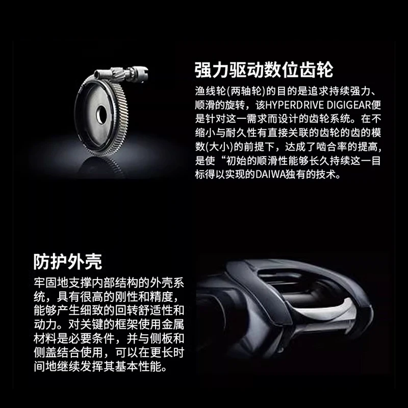 Carrete Daiwa Tatula SV TW perfil bajo para bautizo - imagen 4