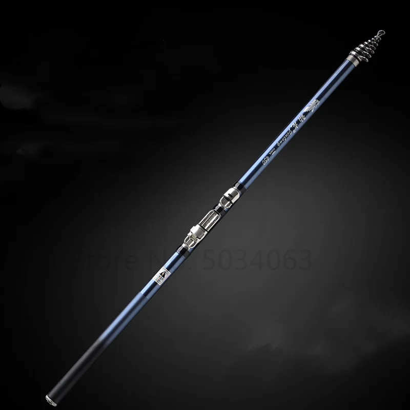 Caña de pescar totalmente de carbono, caña de roca, caña de mano de mar de doble uso, juego de cañas de mar, caña de pescar ultraligera y Ultra dura Ro - imagen 3