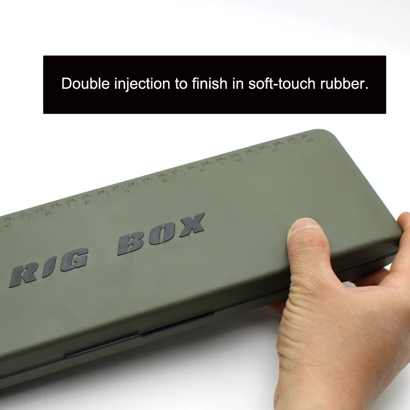 Caja de aparejos de pesca de carpa, aparejo de pesca de carpa, accesorios de aparejo de pelo Ronnie Zig, estuche de almacenamiento giratorio, billetera de aparejo, estuche de aparejo largo - imagen 5