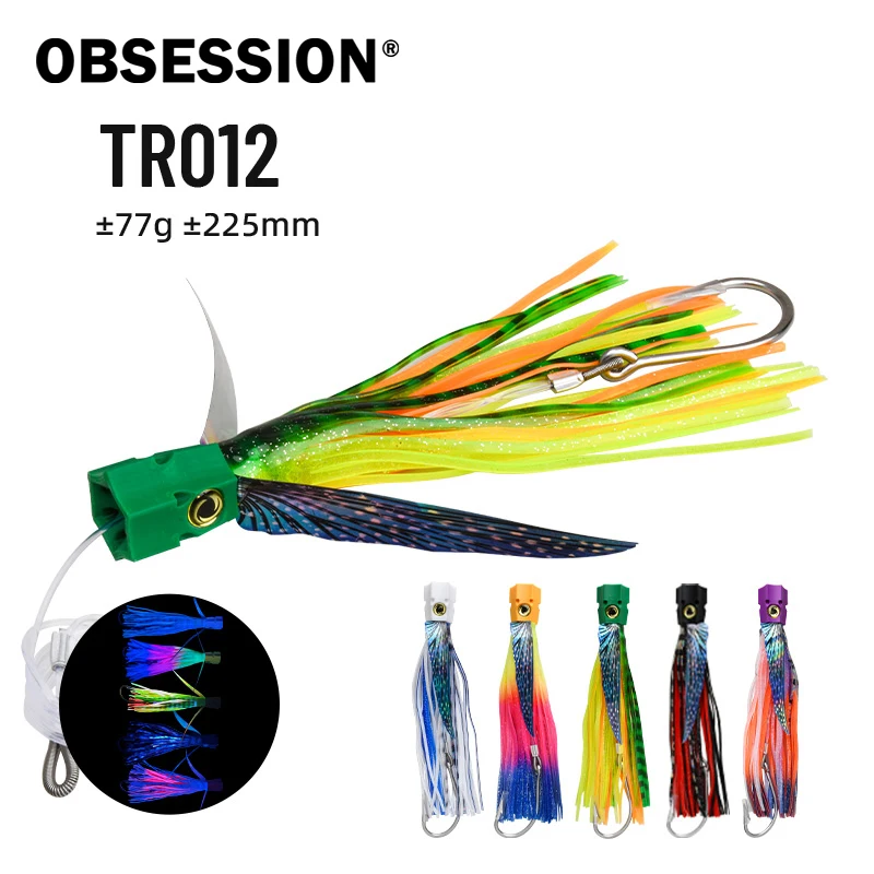 Señuelo Curricán Obsession TR012 – Con alas para atún en alta mar
