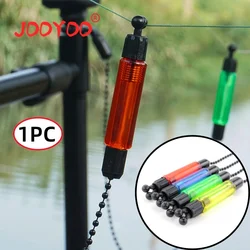 Bobinas de Swingers para pesca de carpa, indicador de alarma multicolor, construcción de Metal duradera para equipo de pesca seguro de agua dulce, 1 ud.