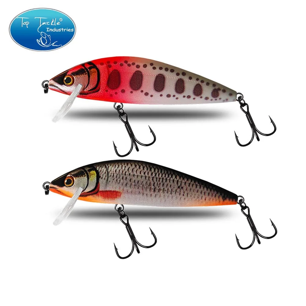 Señuelo de pesca de pececillo que se hunde, 28 colores, 7cm, 10g, señuelo Artificial para trucha, corriente, lago, Jerkbait, pesca en roca, cebos duros - imagen 4