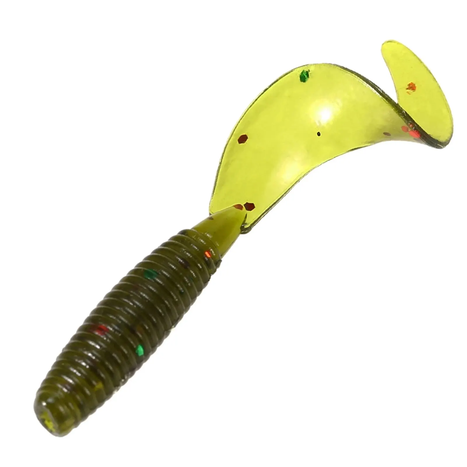 100 unids/lote Señuelos de Pesca 4cm 0,4g cebo suave Artificial de silicona Wobbler gusano Moggot larva señuelo mar Swimbait Lucio carpa Accesorios - imagen 4