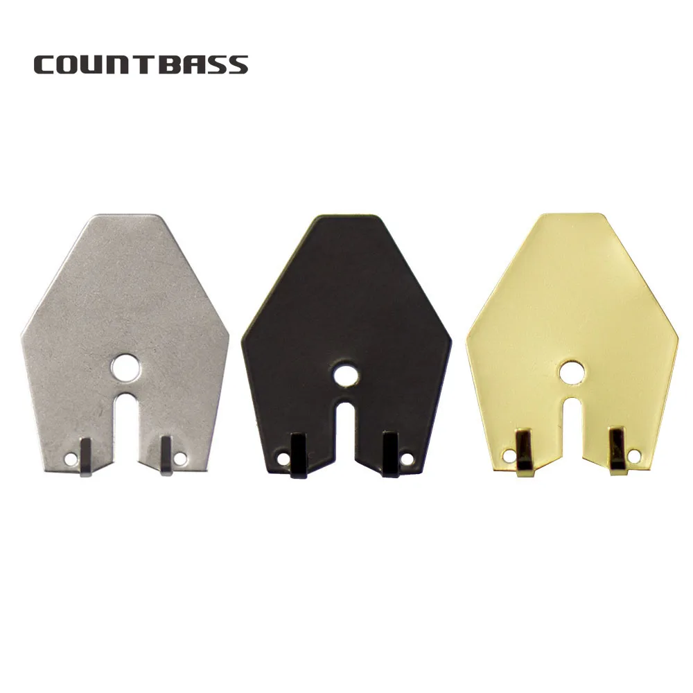 Countbass 20 piezas cuchillas de interruptor cuchillas de Chatter de acero inoxidable Shakee Jig bailarina cuchillas componentes de Señuelos de Pesca