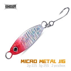 Jig metálico Kingdom para jigging – Plantilla de hundimiento