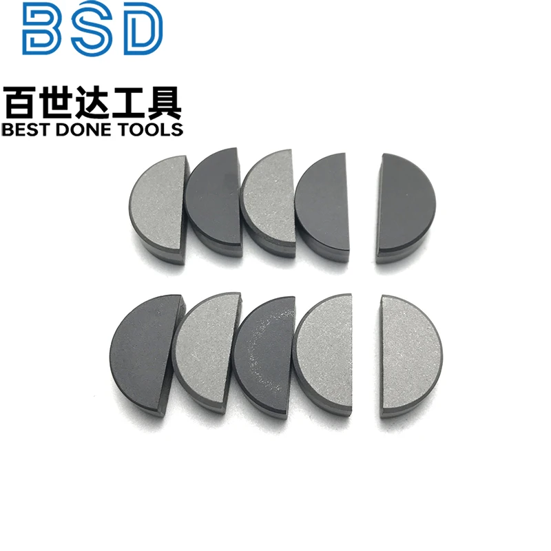 Insertos de corte PDC súper duros 1304 de media pieza para taladro de exploración de pozo geológico - imagen 3