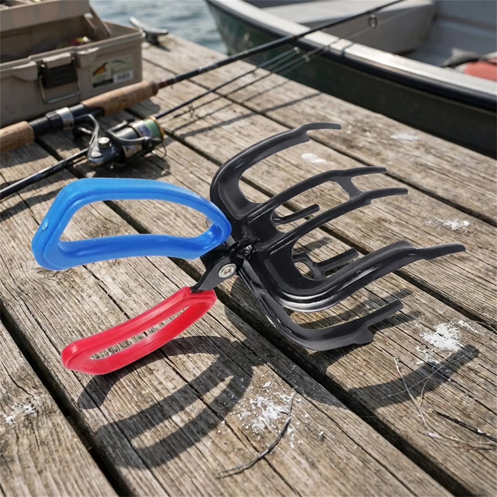 Alicates de pesca antideslizantes metálicos – Pinza resistente mano - imagen 5