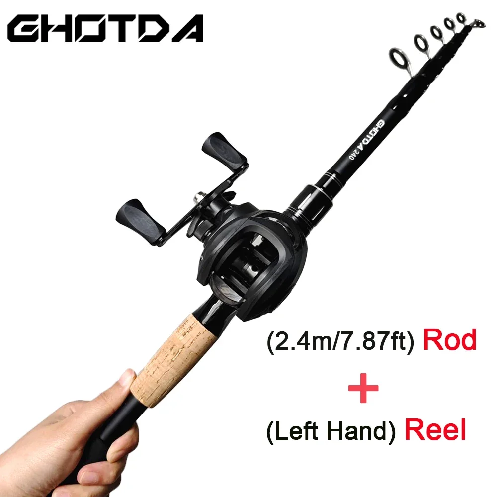 2.4m Rod Left Reel