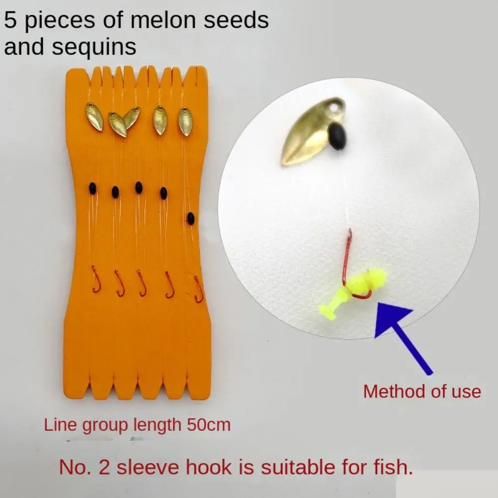 100 Uds. Señuelos blandos de pesca de silicona profesional cola en T 1cm señuelo de plantilla de pesca 6 colores señuelos de pececillo pesca - imagen 5
