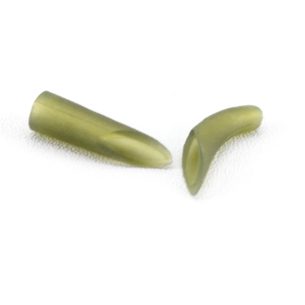 20 piezas-accesorios de pesca de carpa, mangas antienredos, alineador, Terminal de pesca, aparejos de goma - imagen 5