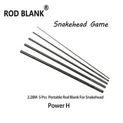 RodBlank Power H 2,28m – Blank viaje montaje cañas pesca