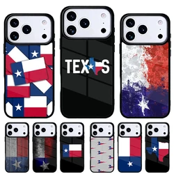 Funda iPhone bandera Texas – Protección trasera universal suave