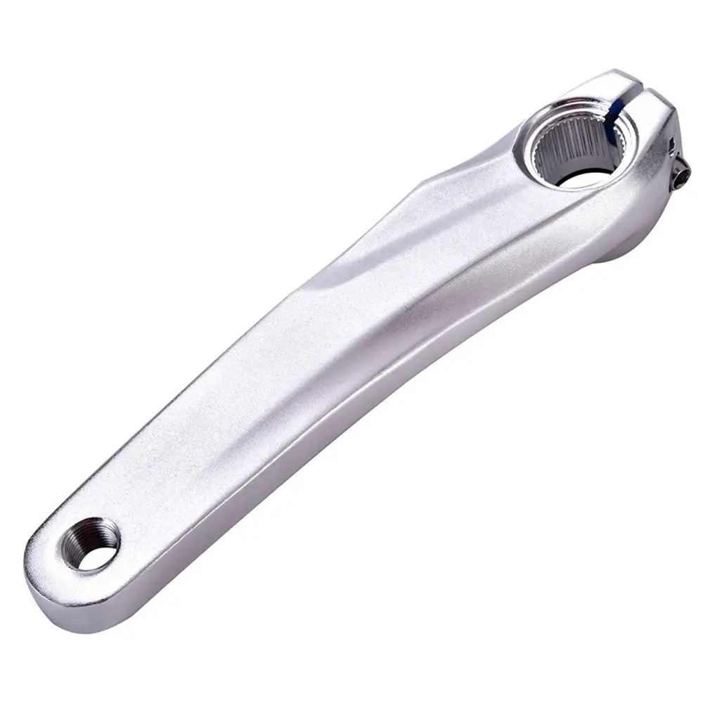 Brazo de manivela de bicicleta de aleación de aluminio, espaciado entre orificios de 170mm, brazo de manivela izquierdo negro y plateado para M4050/M590/M610/SLX/XT/XTR - imagen 2