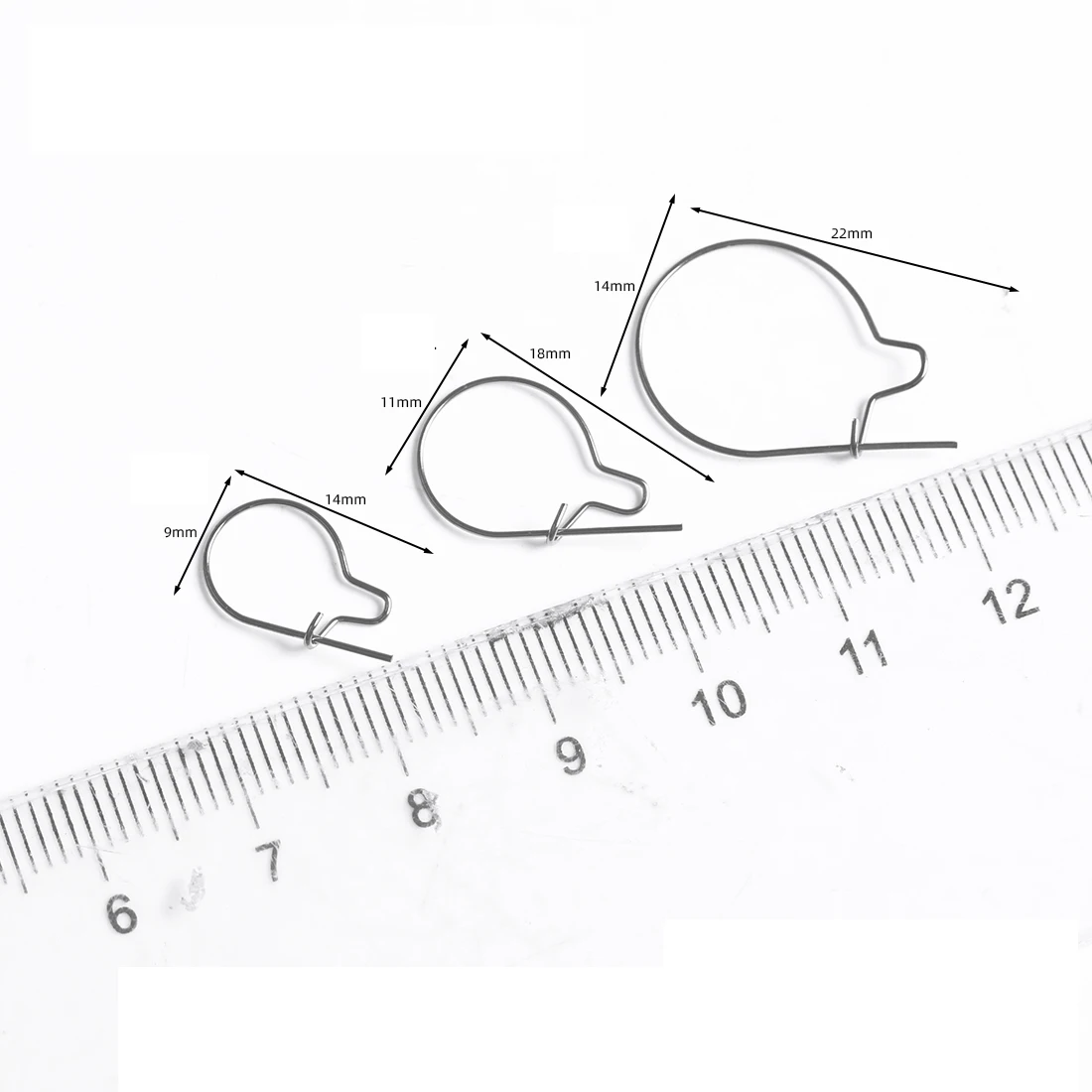 Accesorios de pesca de carpa europea, Clips de anillo mágico, 50 piezas, accesorios de pesca de carpa - imagen 3