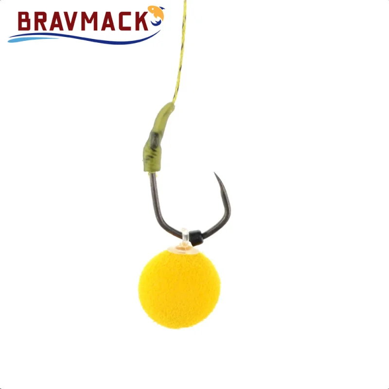 50 Uds. Anzuelo sin púas de acero inoxidable con revestimiento de anzuelo con ojo 8020 accesorios de pesca - imagen 3