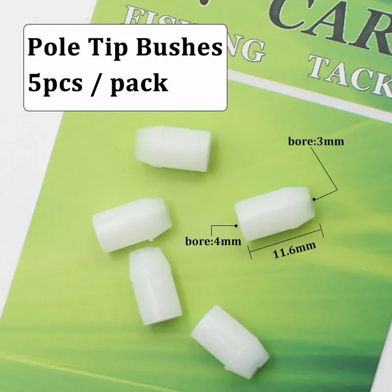 Pole tip bushes