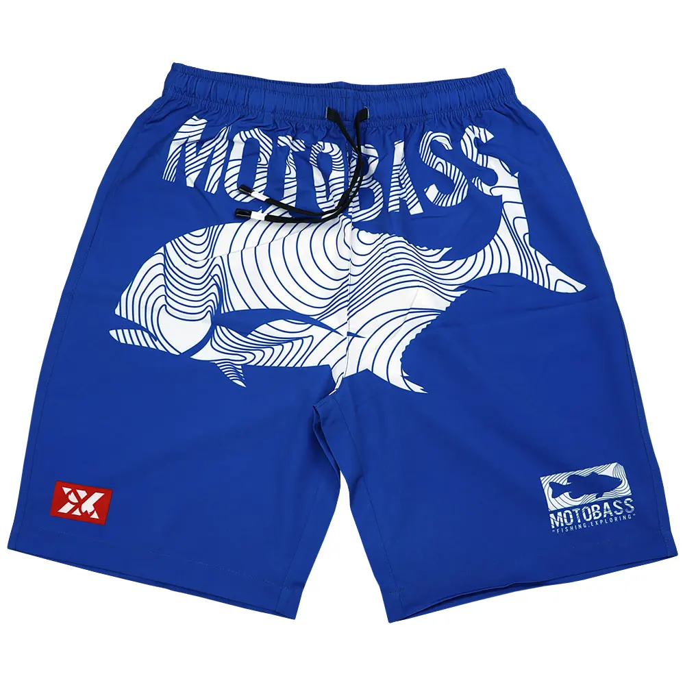 Pantalones cortos de cinco puntos de secado rápido, shorts de playa, Luya, mar, pesca, GT-MOTOBASS, Klein - imagen 5