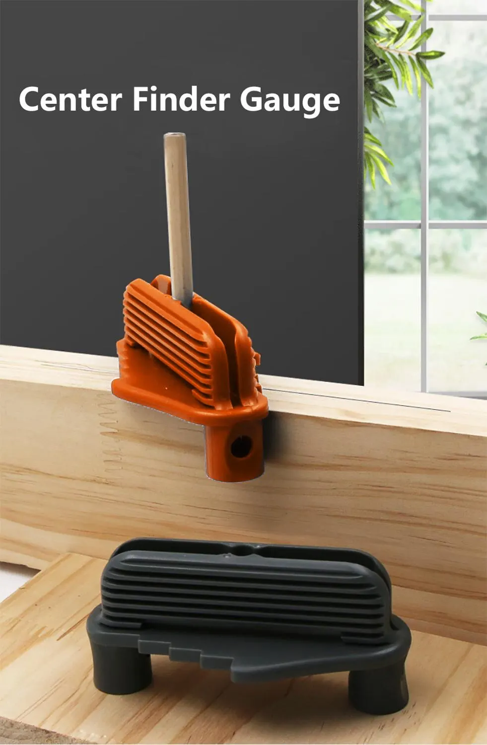 Herramienta multifuncional de silicona para carpintería, buscador de líneas centrales, herramienta de escala, placa, regla de precisión, marcador sin imán, Marke - imagen 5