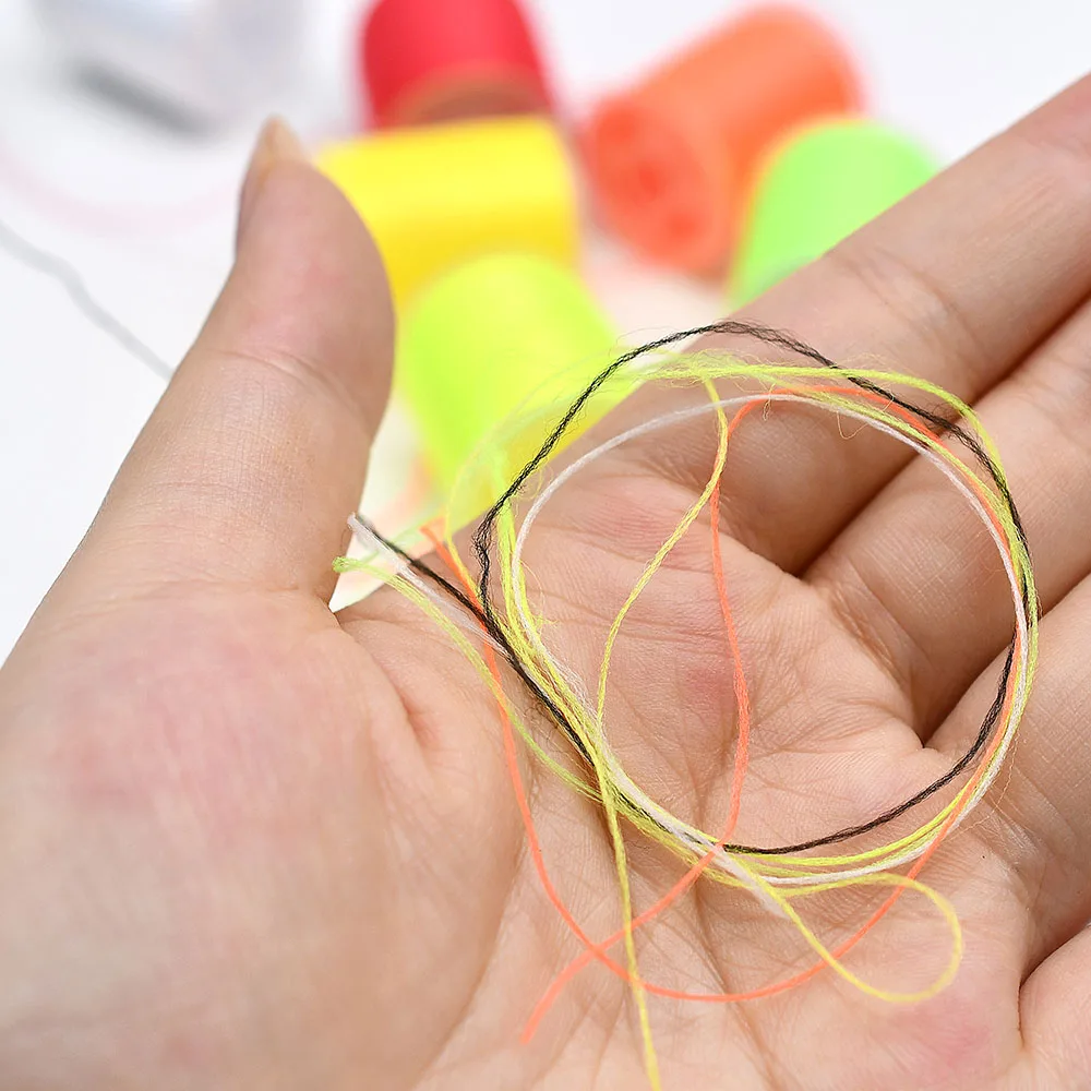 -2 carretes 150D, línea PE para atar moscas, material de fabricación de cebo con moscas ultra fuertes, accesorios de pesca - imagen 5