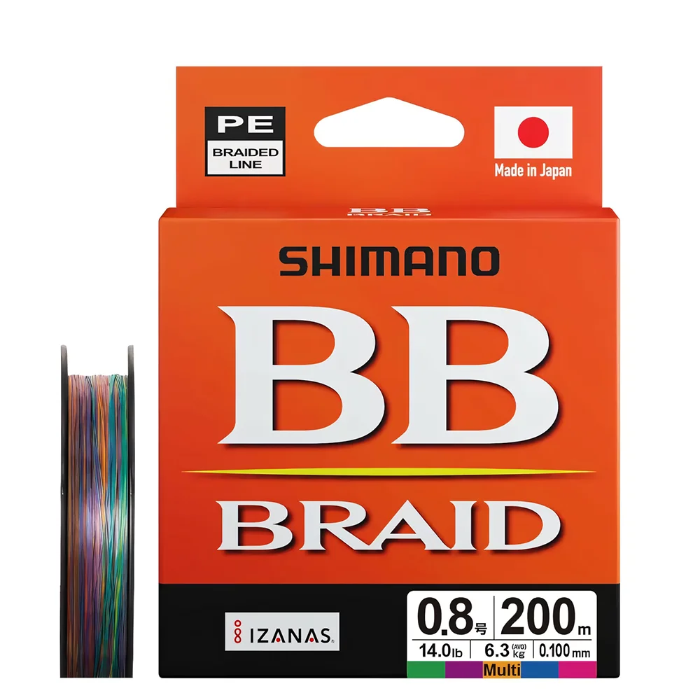 Shimano BB Braid 4X – Hilo trenzado PE para pesca - imagen 5
