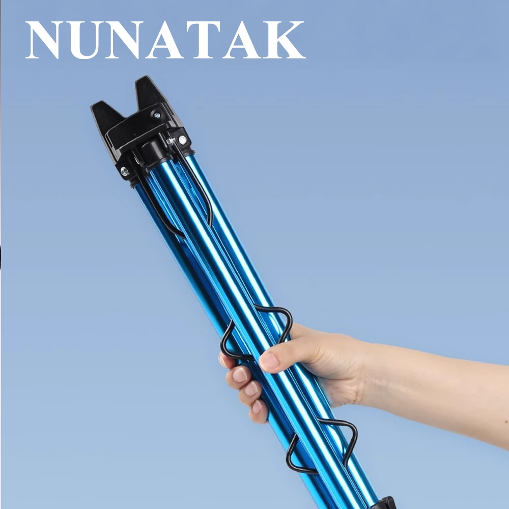 Soporte plegable de aluminio Nunatak 2024 para cañas de mar - imagen 4