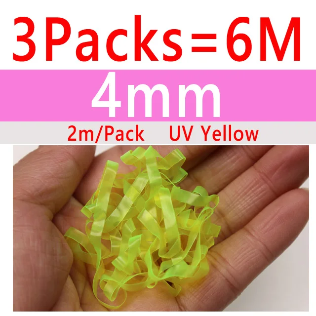 3packs 4mm UV Yellow