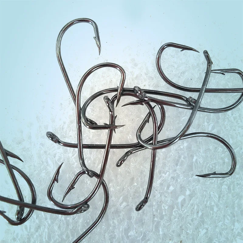 Anzuelos de Pesca de piezas, accesorios de Pesca con mosca de níquel, 1000 - imagen 5