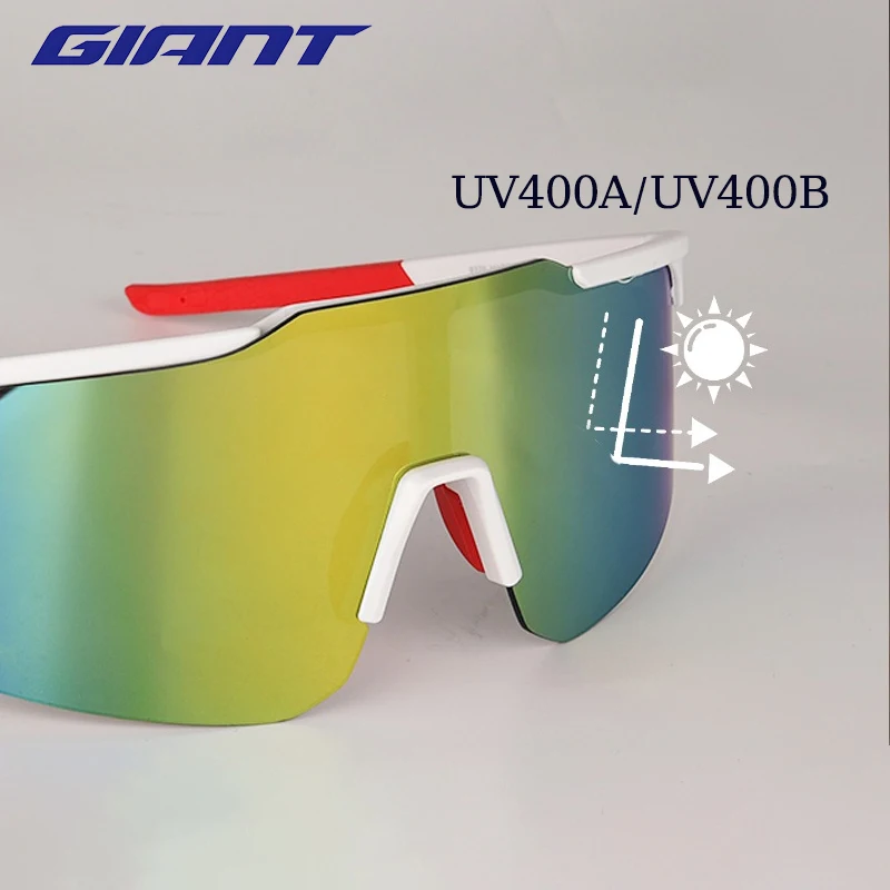 Gafas de ciclismo gigantes de larga distancia, superligeras, para hombres y mujeres, protección antiniebla UV400, gafas para bicicleta de montaña, gafas deportivas a prueba de viento - imagen 3