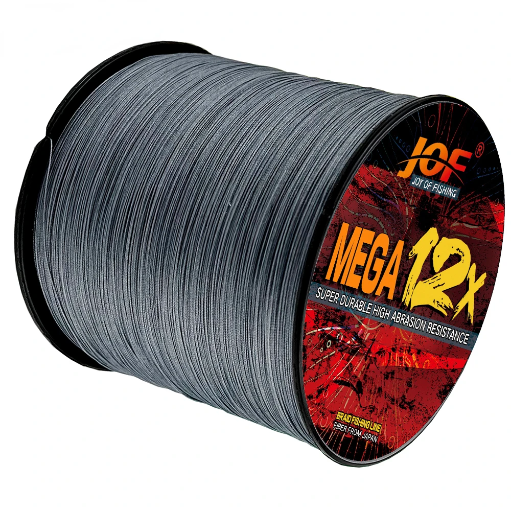 Línea de pesca trenzada X12 suave 500M línea multifilamento súper fuerte 25/30/39/50/65/77/92/120 Lbs resistente al desgaste para plantilla de cebo - imagen 5