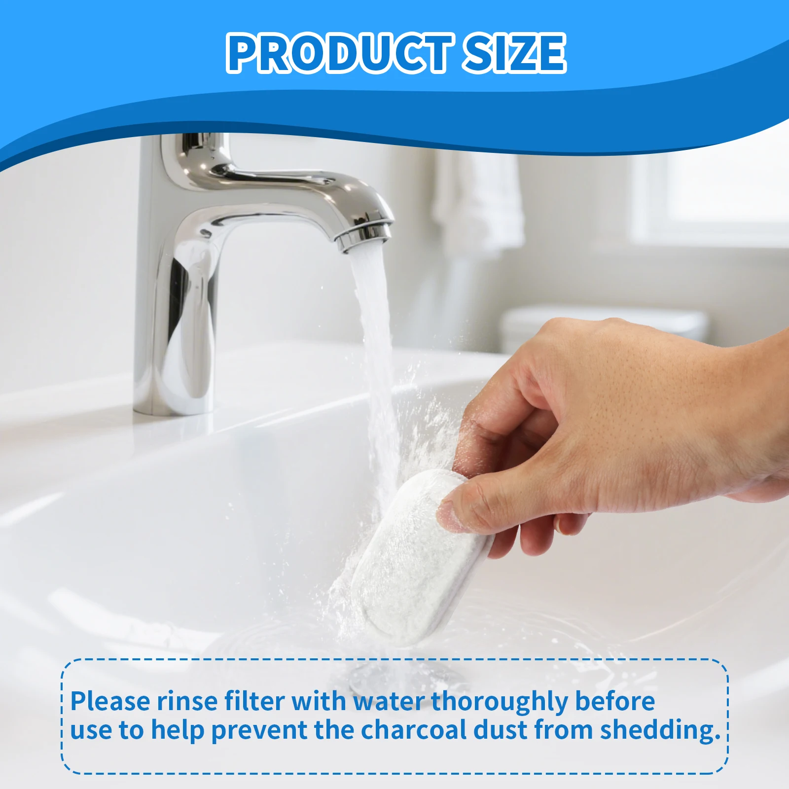 Filtros de repuesto para fuente de agua de gato, elemento filtrante para fuente de agua de gato de acero inoxidable, filtros de esponjas de carbón activado - imagen 4