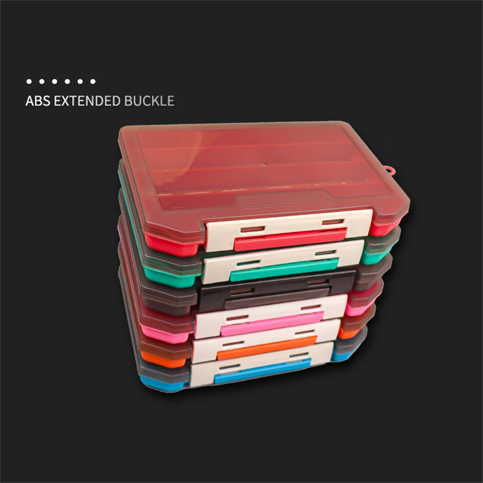 Caja de señuelos de pesca ajustable, caja organizadora multifuncional para señuelo de pesca, anzuelo de cebo falso, caja de aparejos de pesca en hielo para invierno - imagen 5