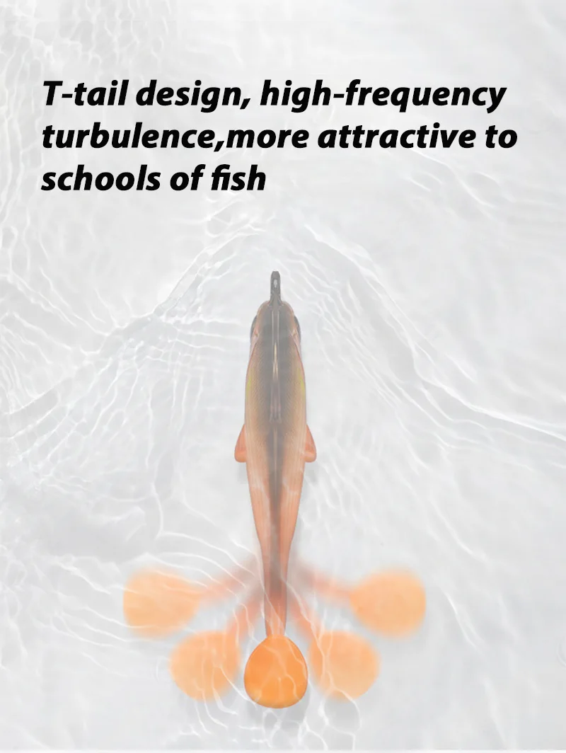 Un pez con una alta frecuencia de turbulencia más atractiva para las escuelas de peces