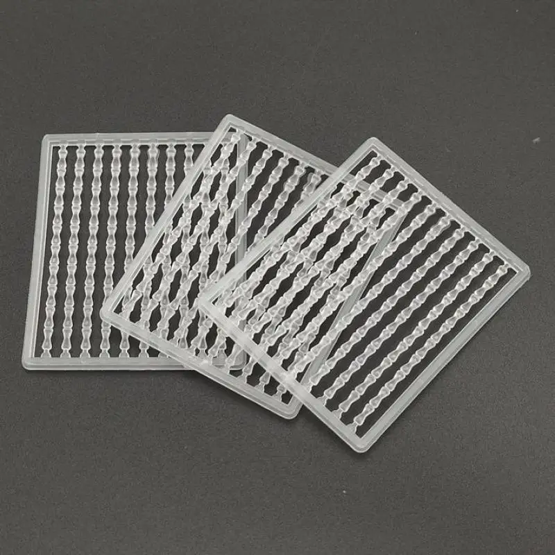 10 tarjetas/lote, 1000 Uds., topes de pelo para pesca de carpa, cebo Boilie, forma de mancuerna, topes de pesca pequeños, topes de carpa - imagen 5