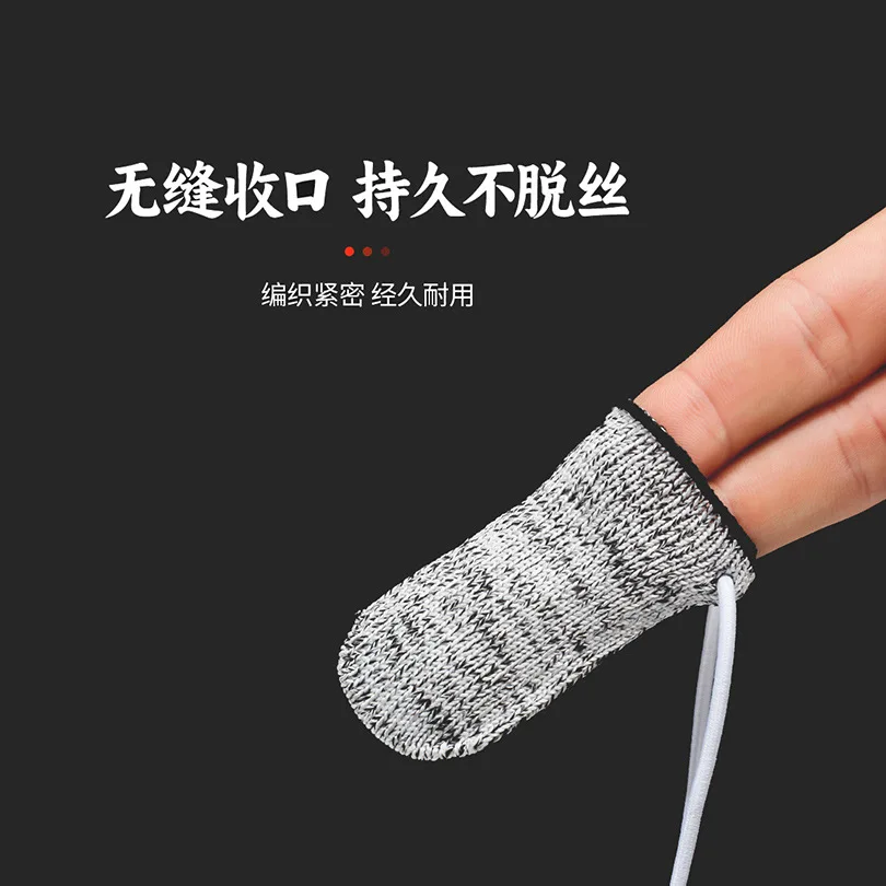 Cubierta anticorte para los dedos de nivel 5, guantes flexibles de seguridad de alta resistencia, herramienta de cocina reutilizable y duradera - imagen 4