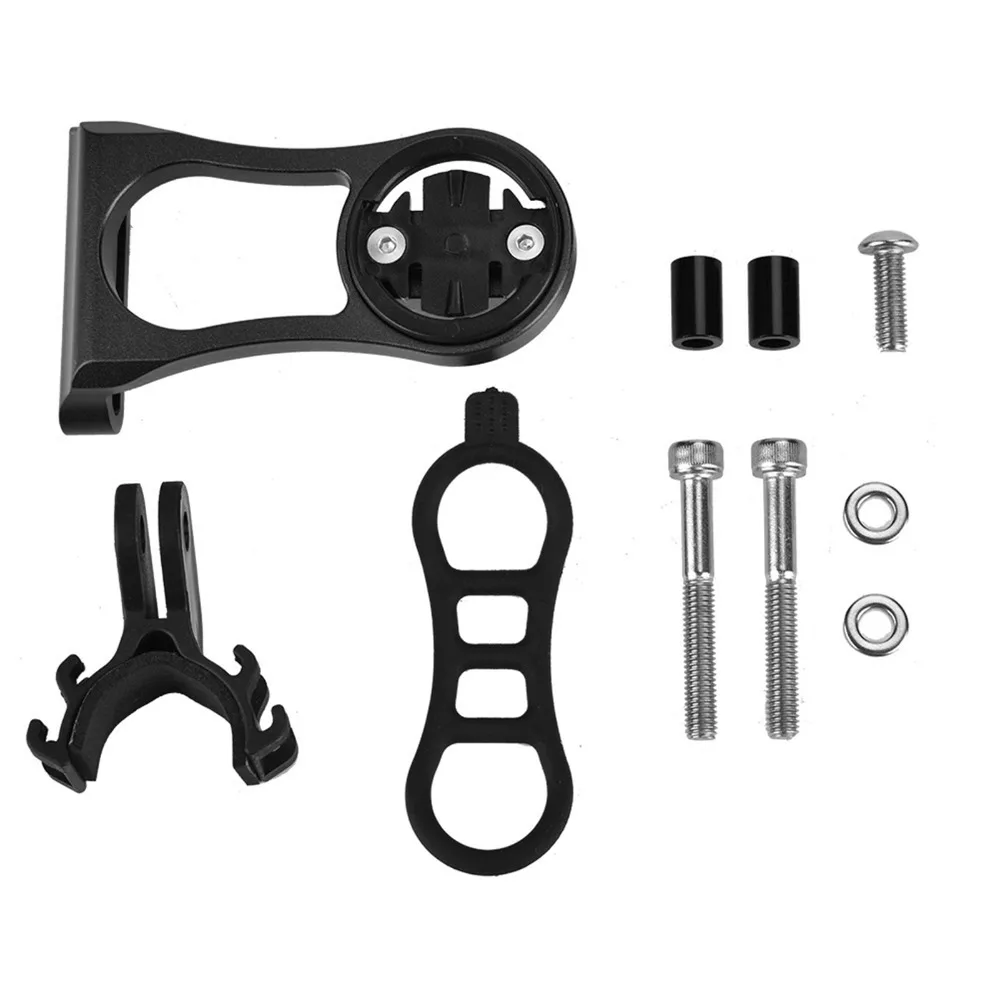 1 Juego de aleación de aluminio + plástico para odómetro de bicicleta, extensión ligera para ordenador de bicicleta para Garmin Edge 1040/840/830/530 - imagen 4