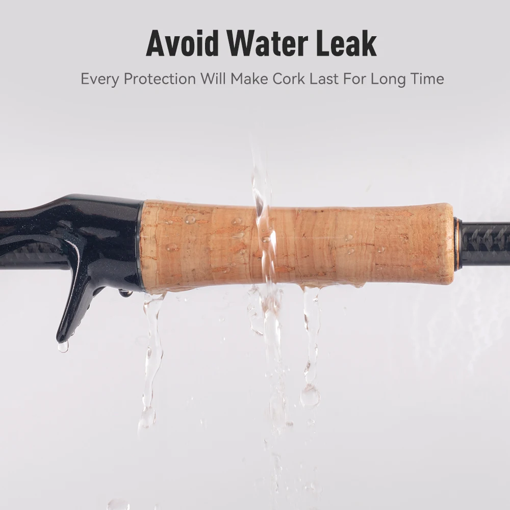 Pasta de mantenimiento de corcho con mango de varilla Kingdom, pasta transparente resistente al agua, anticorrosión, resistente a grietas, 10ml, para Protector de madera - imagen 4