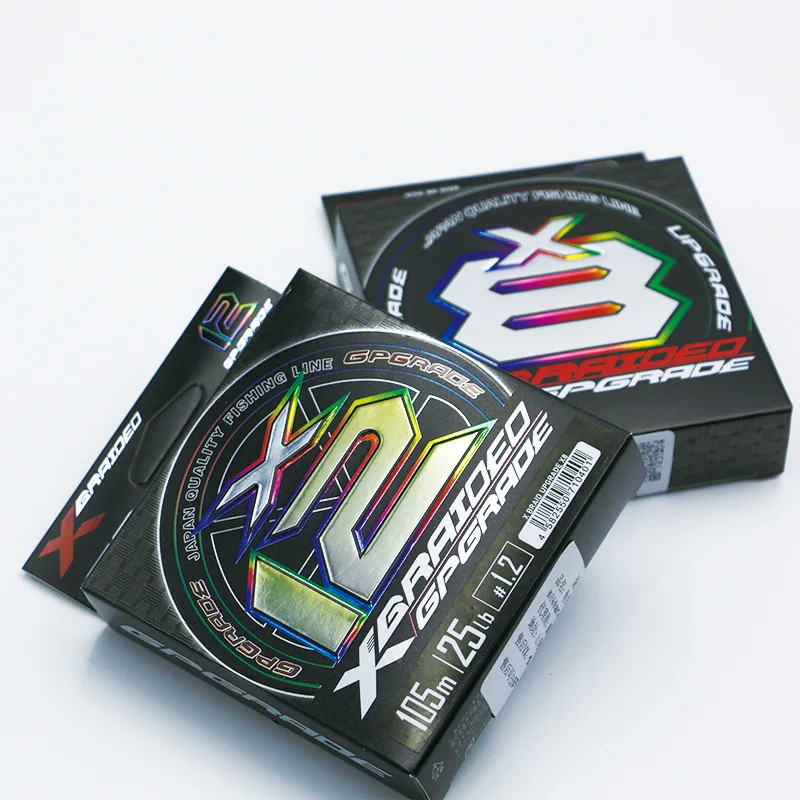 YGKX Original Japón actualización trenzada X8/X12 línea de pesca multifilamento X8 PE línea 150m/200m 14LB-80LB línea de pesca japonesa - imagen 5