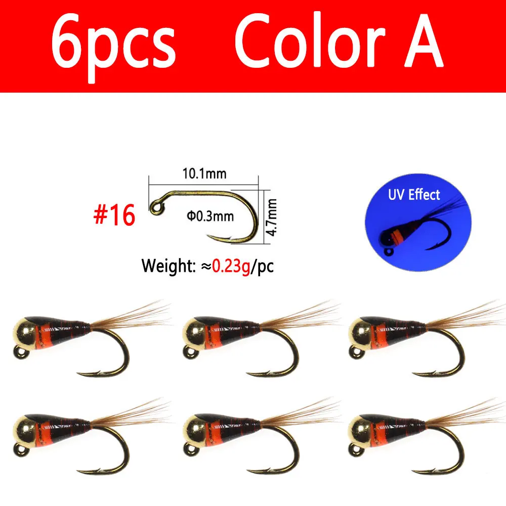 6pcs Color A