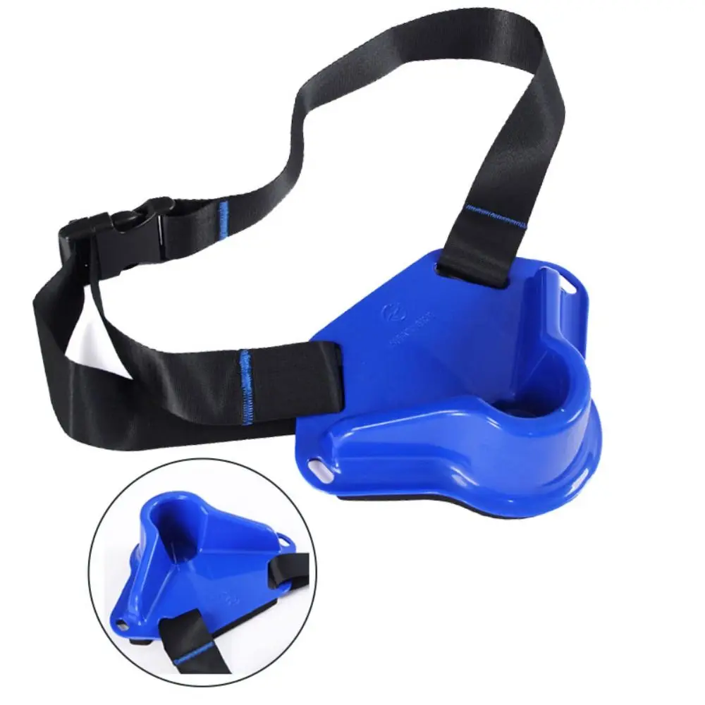 Cinturón de combate de pesca ajustable, hebilla de seguridad para caña del vientre, soporte para caña de pescar, cinturón ligero de pie para pescadores