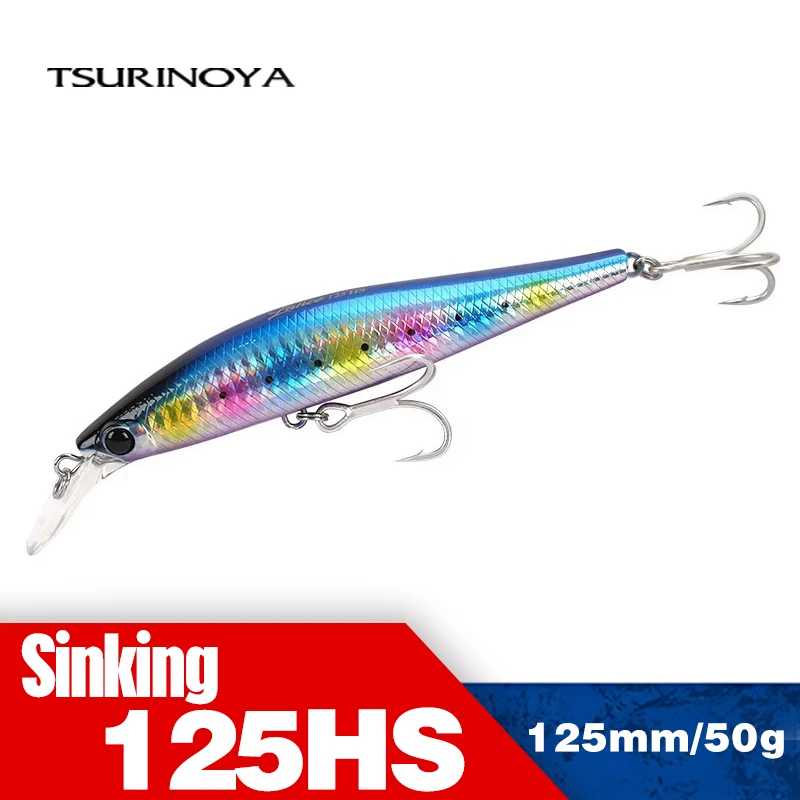 TSURINOYA LANCE 125HS Señuelo Hundido Lubina – Wobbler Alto Rendimiento - imagen 4