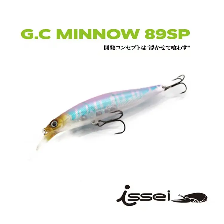 Nippon Ichisei Changji Hover GC Mino 89SP 8g bombeado Minolua perca de cebo duro - imagen 3