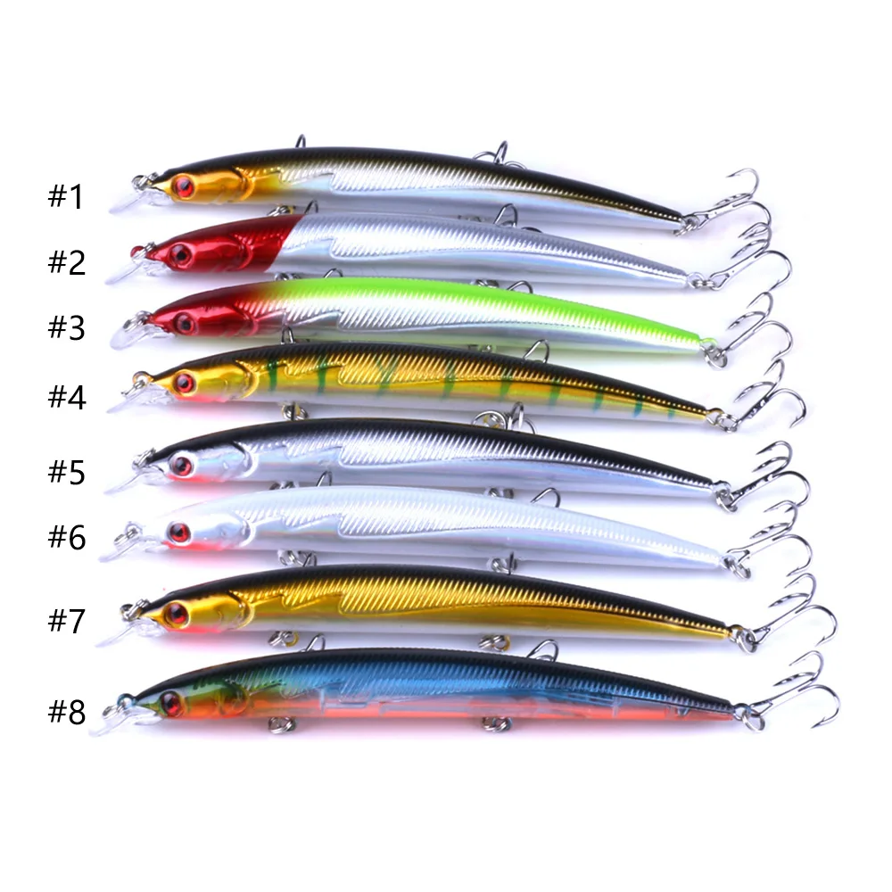 Señuelo Minnow Jerkbait Suspendido para Lubina, Lucio y Zander - imagen 5